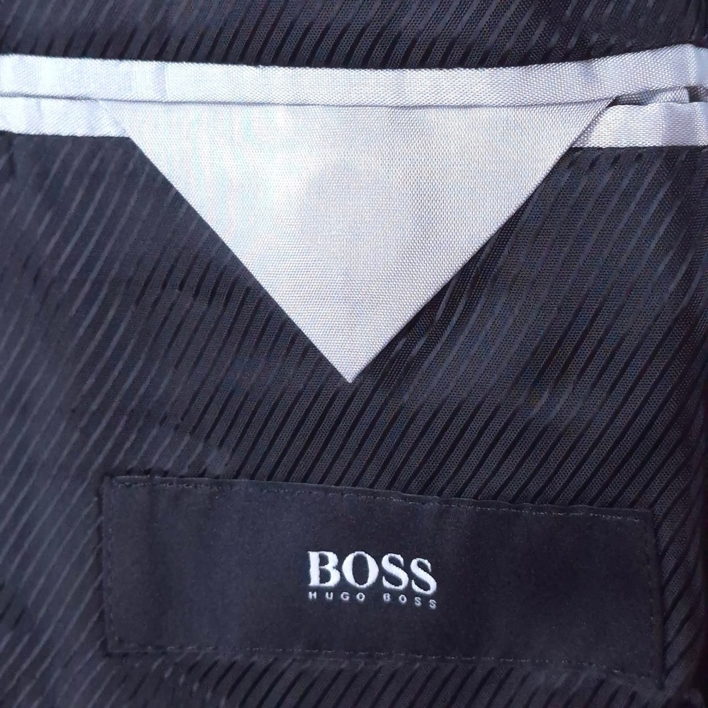 Hugo Boss Mens Tuxedo Jacket Black The Stars75 Glamour3 Wool Blazer 40R NEW - Picture 12 of 16